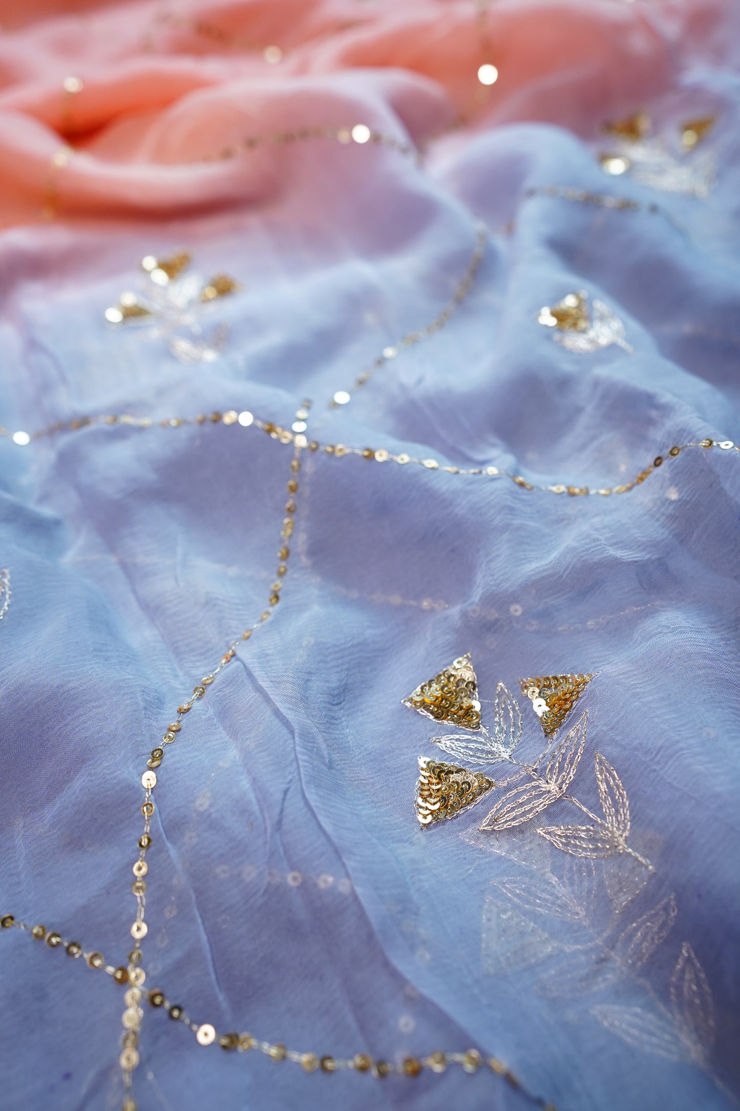 S H I V A N G I || Pure Chiffon Saree
