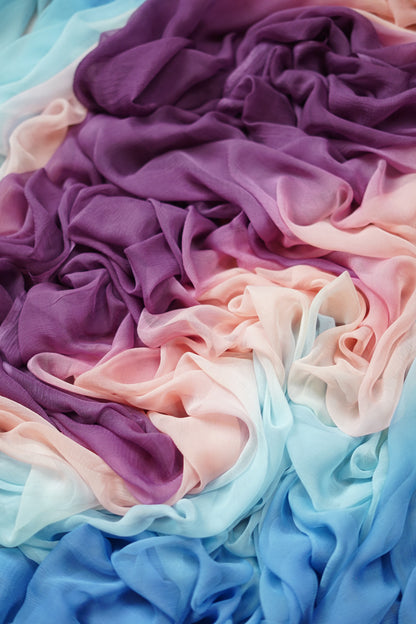 H A N S I N I || Pure Chiffon Saree