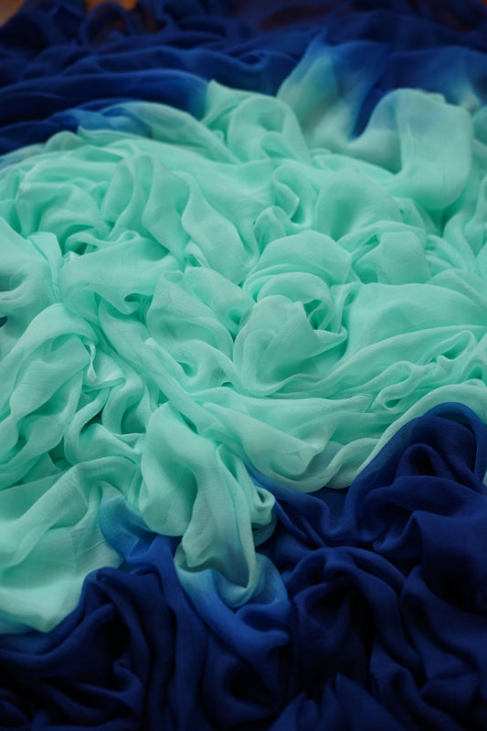 R O H I N I || Pure Chiffon Saree
