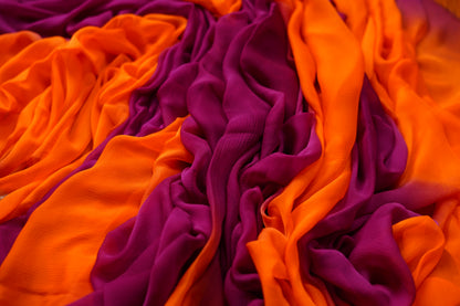 N A R A N G E - B I R A N G E ||  Pure Chiffon Saree