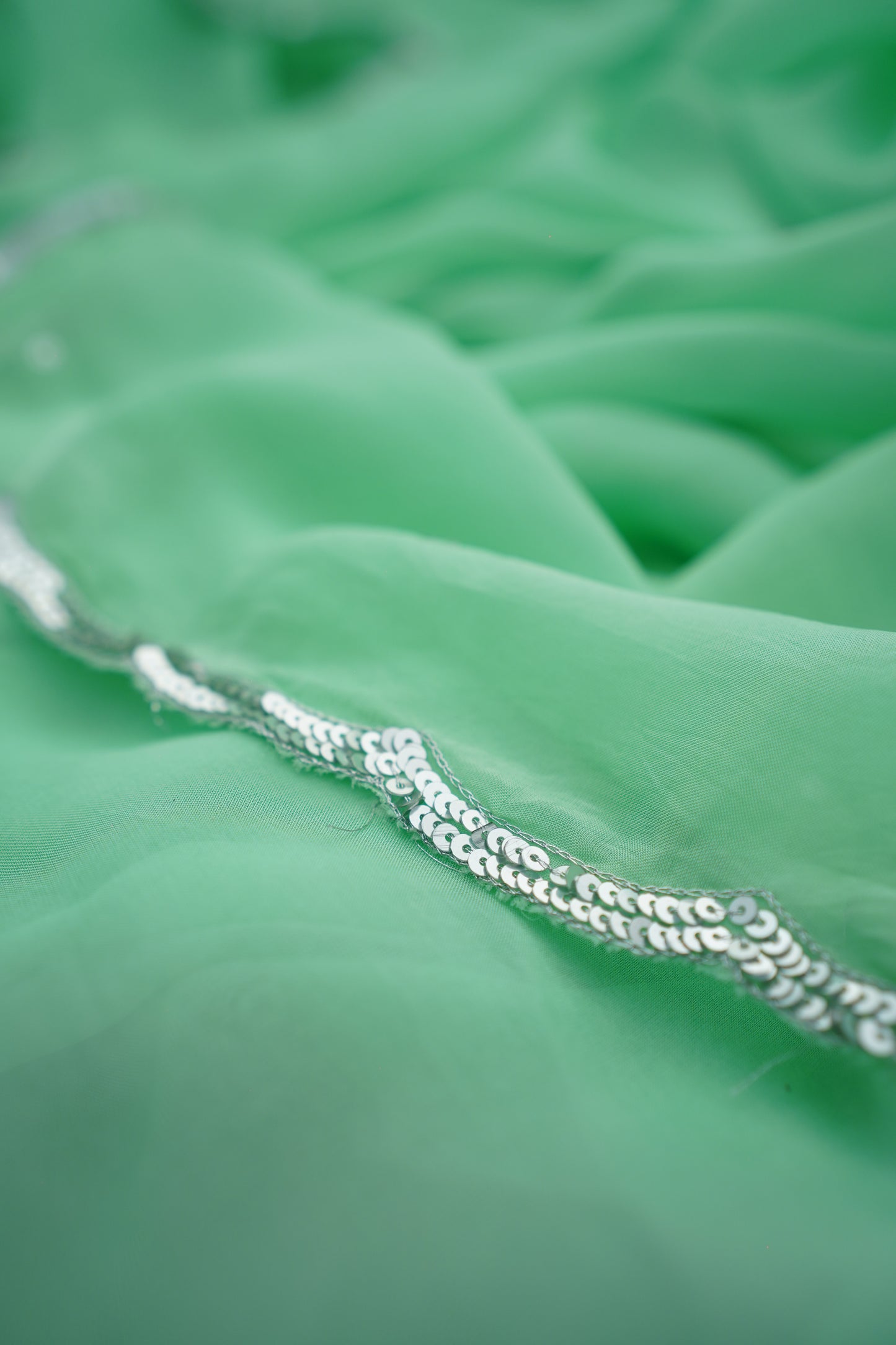 P A R M E S H W A R I || Organza Sequence Saree