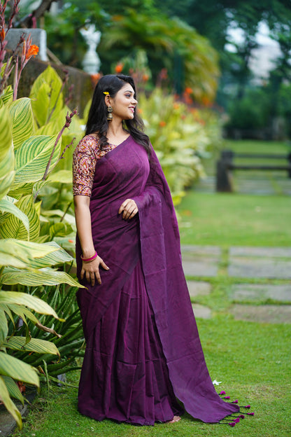 H E E R A || Khadi Cotton Saree