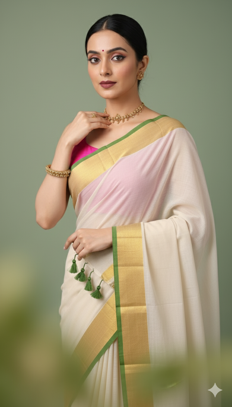 H A R S H A L I || MULL COTTON SAREE