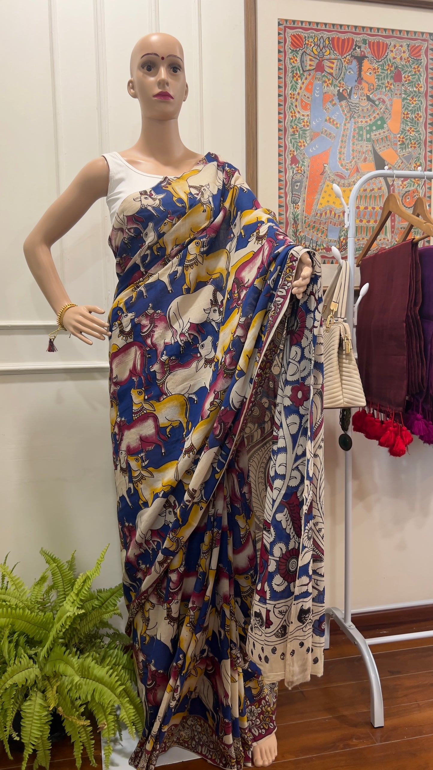 G O M A T A || Handloom Cotton Saree