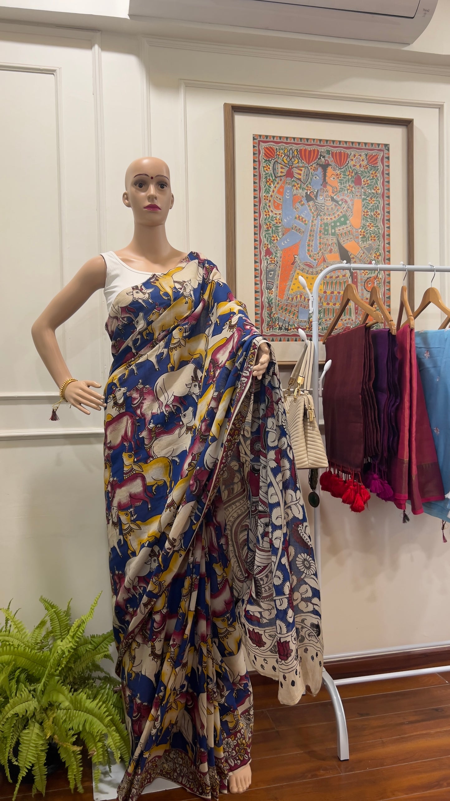 G O M A T A || Handloom Cotton Saree
