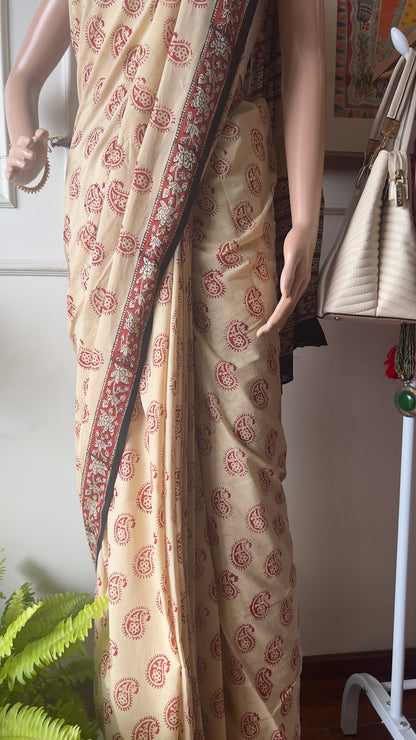 P A N K H || Handloom Cotton Saree