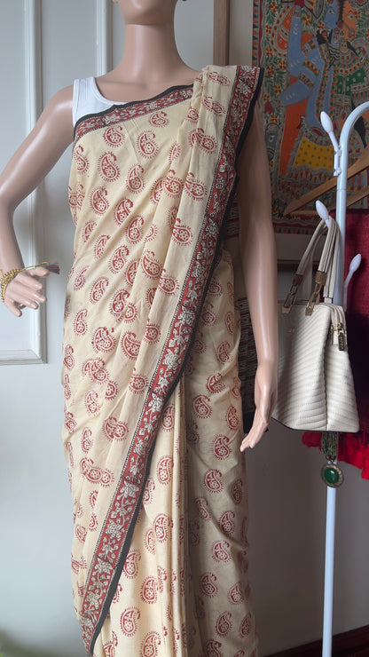P A N K H || Handloom Cotton Saree