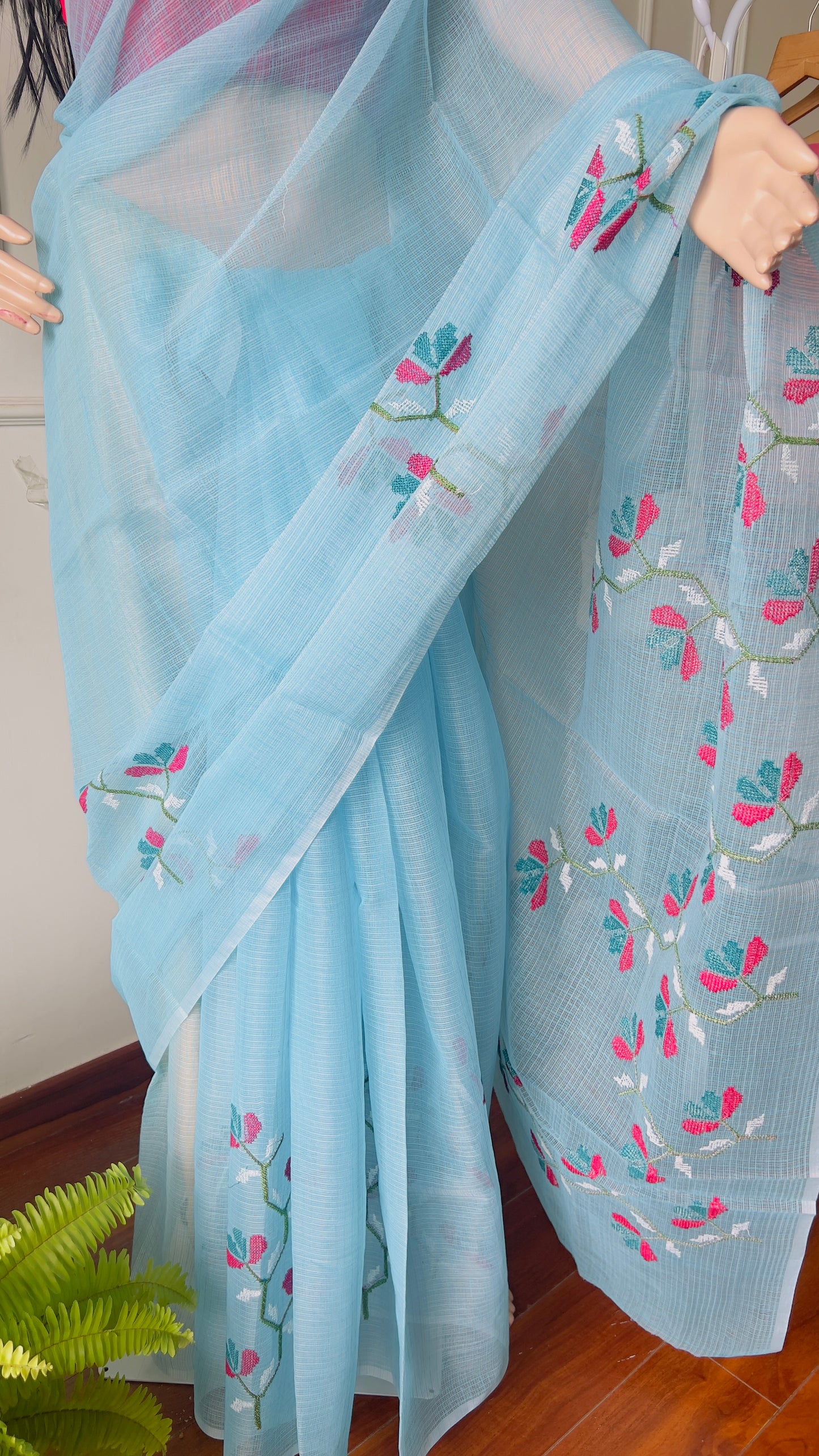 A A S M A N I ||Kota dooriya Embroidery Saree