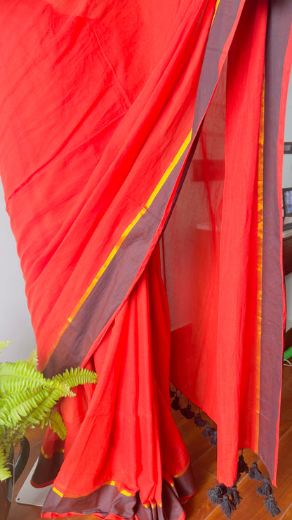 M R U N A L I || MULL COTTON SAREE
