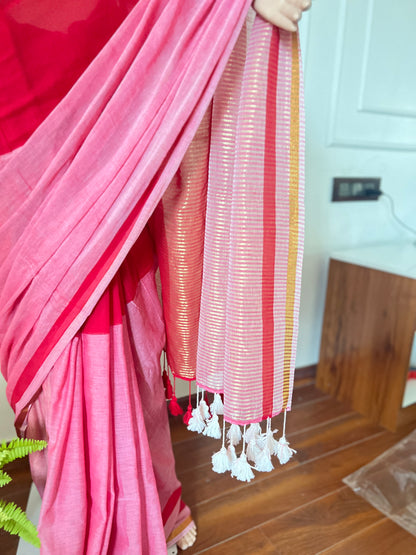 V E D K A L I || Mull Cotton Saree
