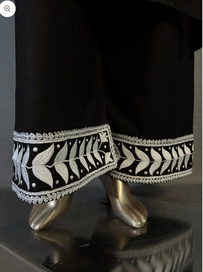 O R C H I D || Oversized Embroidery Farshi Salwar Set