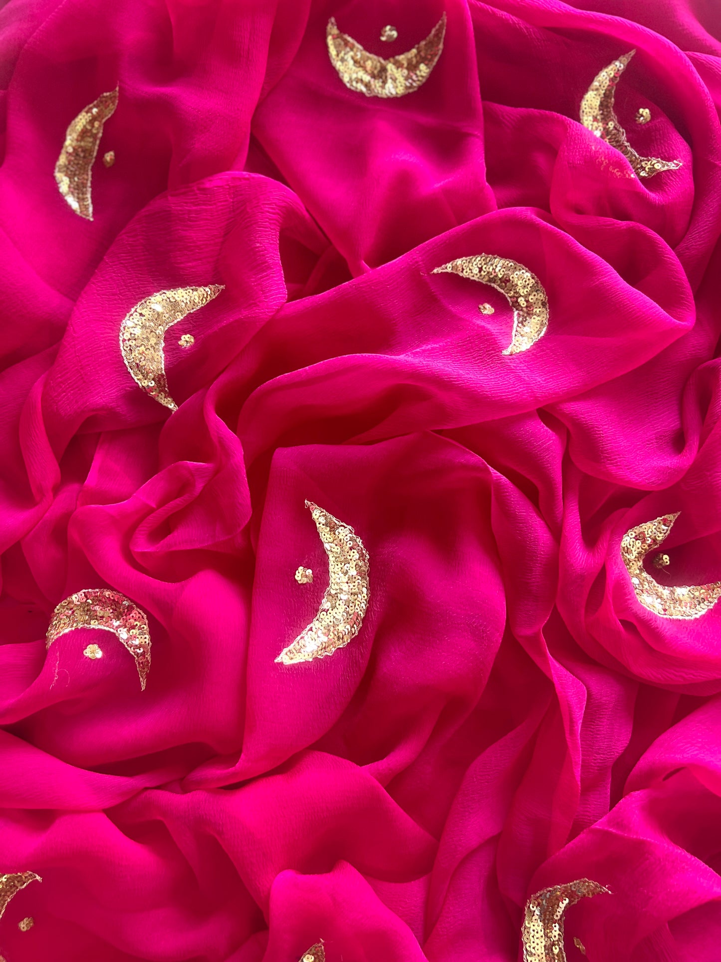 A D A  || Pure Chiffon Saree With Chand Sitara Hand Work