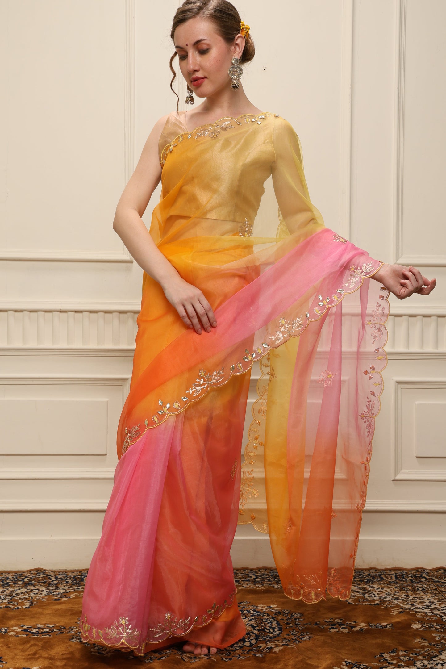 K A M Y A || Organza Saree