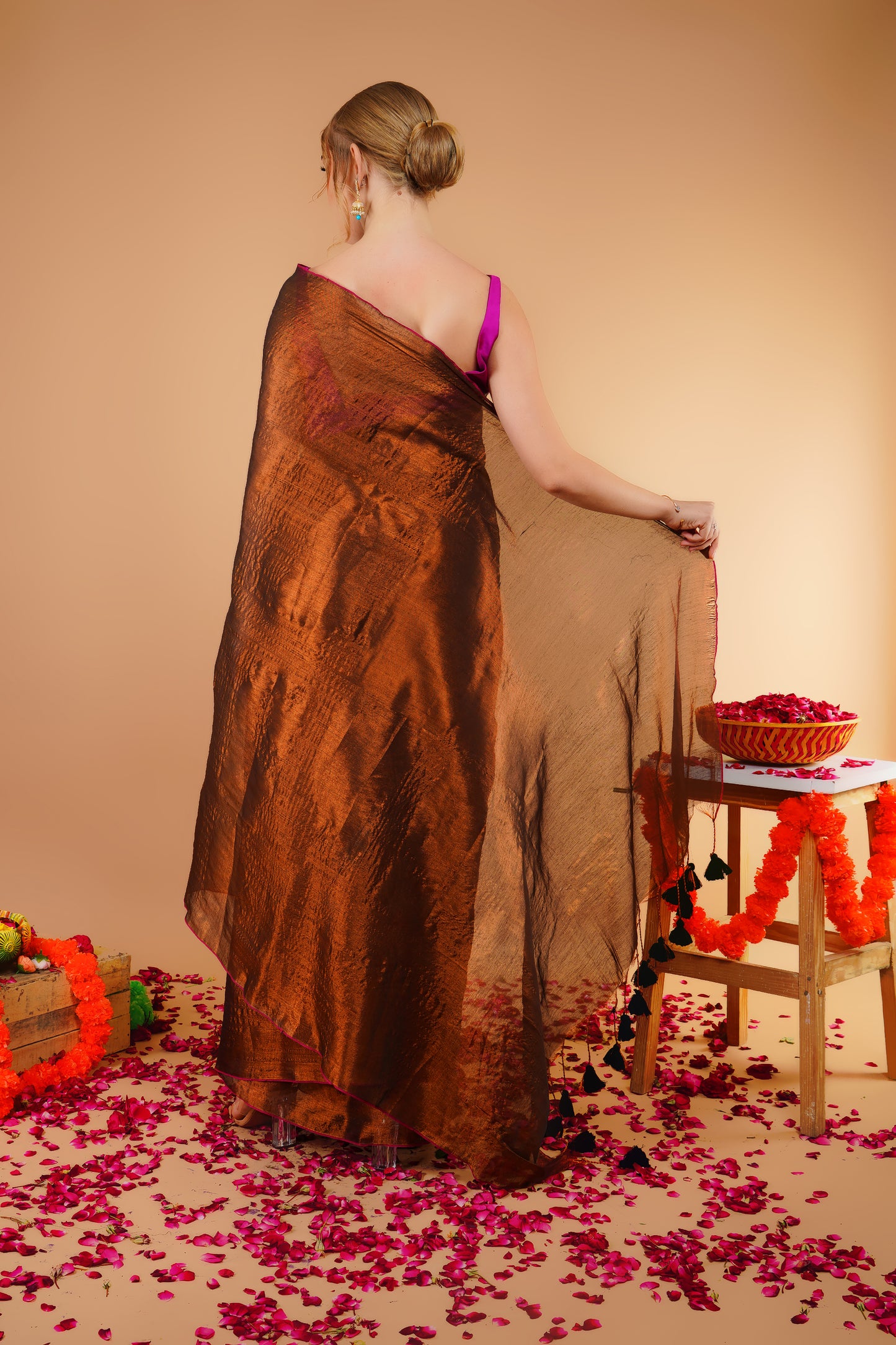 K A L P A N A || Handloom Raga Tissue Saree