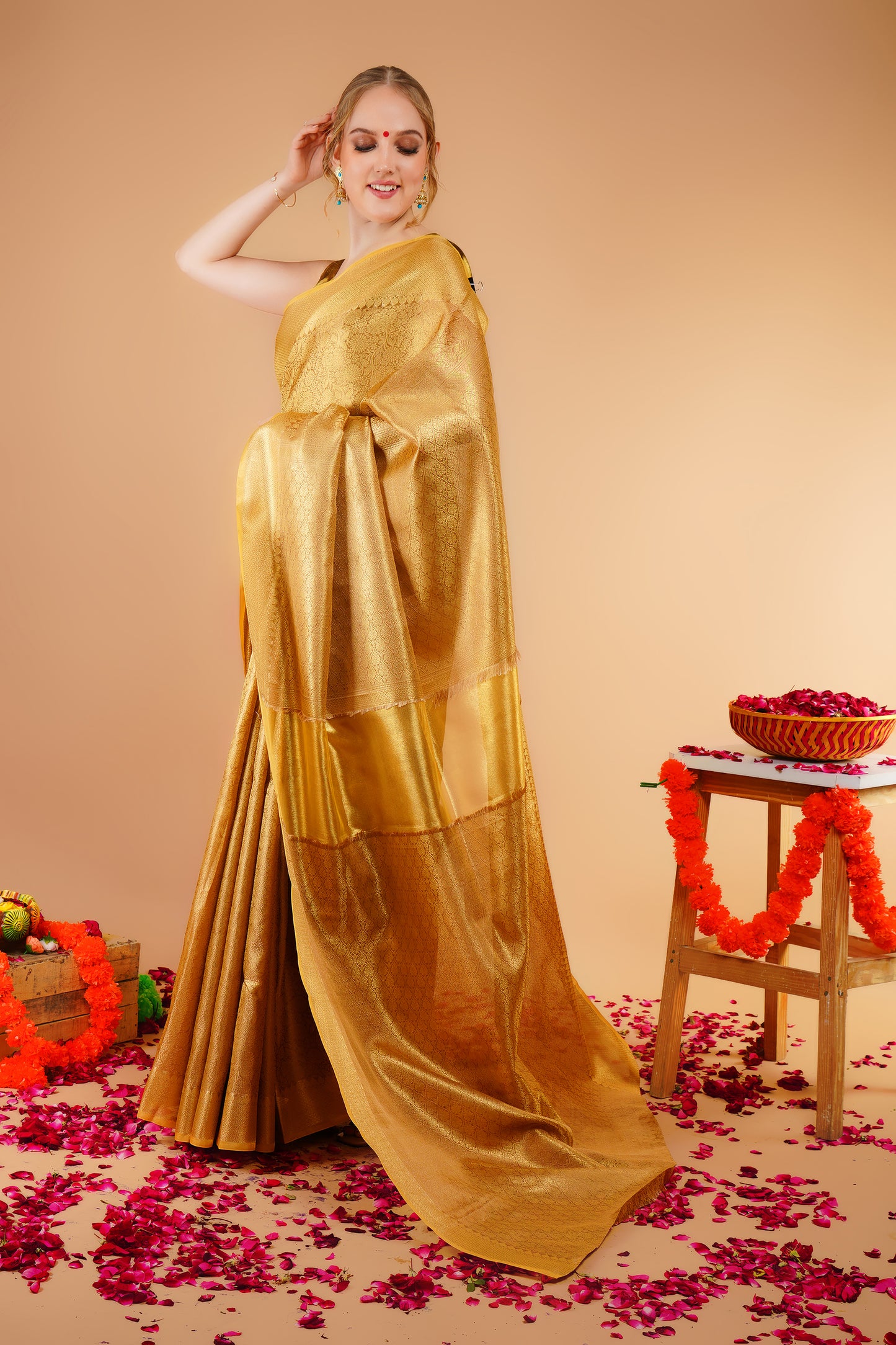 S O N I Y A || Tissue Saree