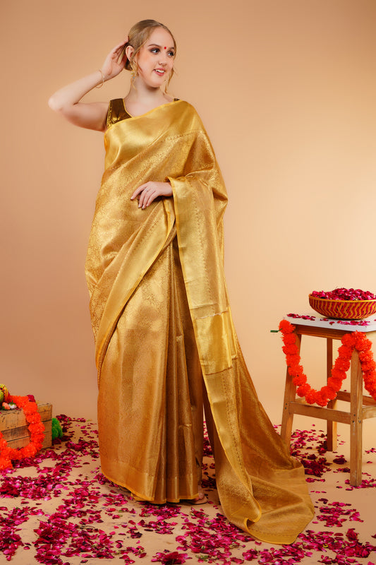 S O N I Y A || Tissue Saree