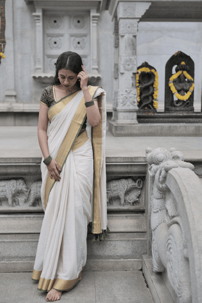 H A R S H A L I || MULL COTTON SAREE