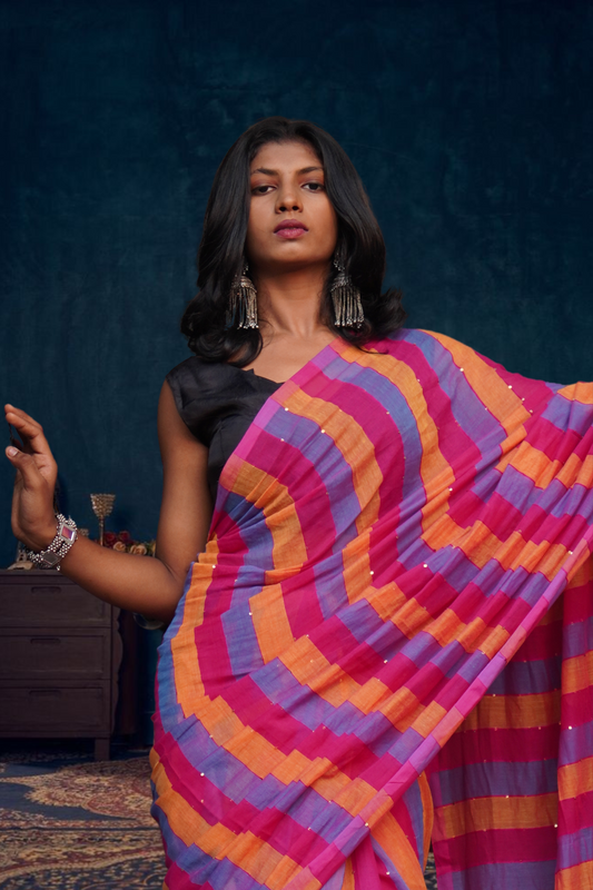 S U R A J M U K H I || Mull Cotton Saree