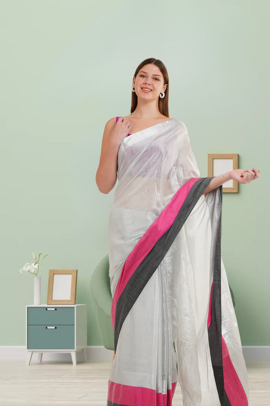P R I Y A N K A || Handloom Raga Tissue Saree
