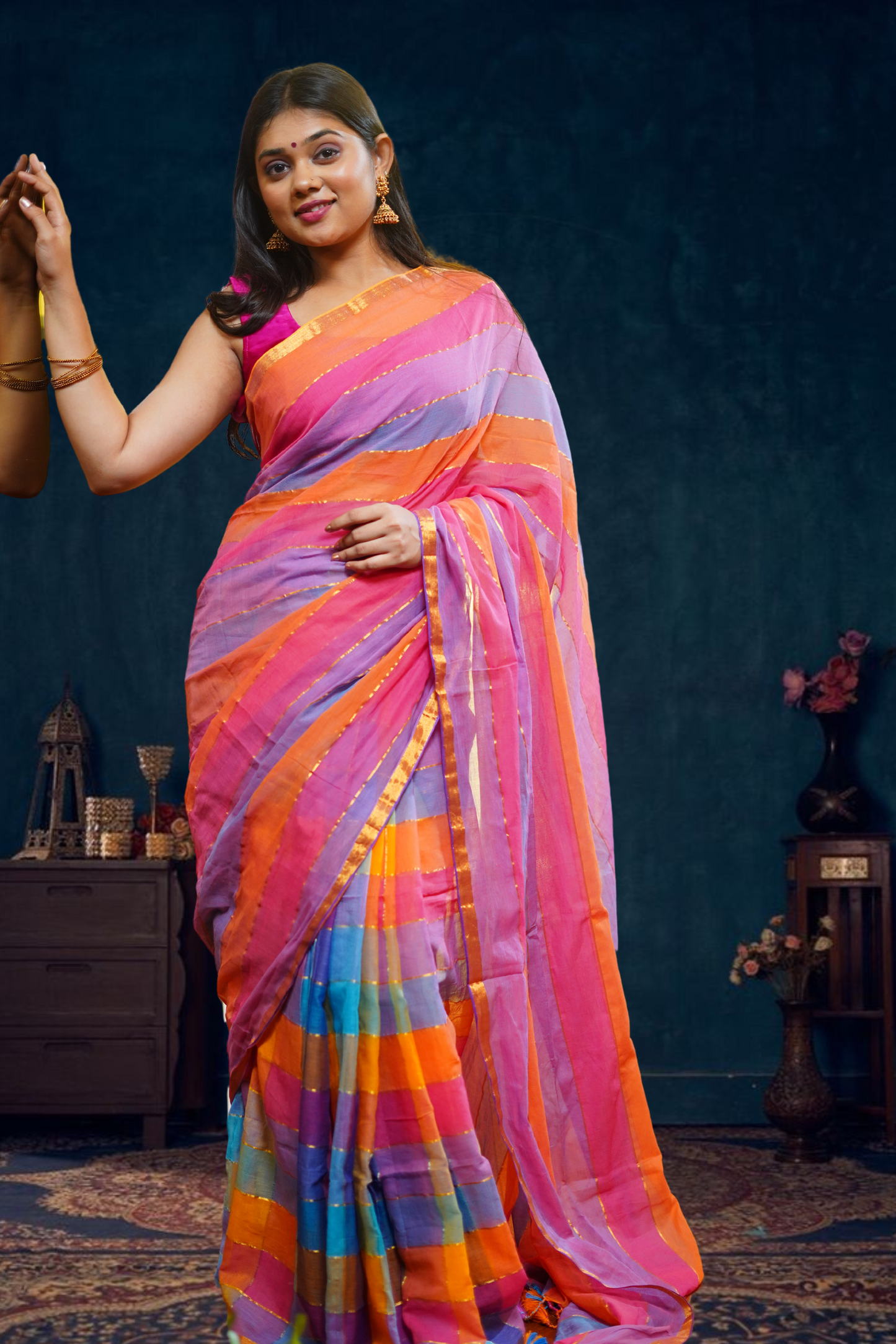 C H A F A || Mull Cotton Saree