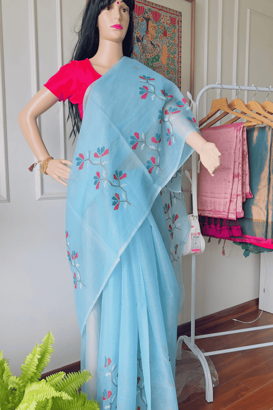 A A S M A N I ||Kota dooriya Embroidery Saree