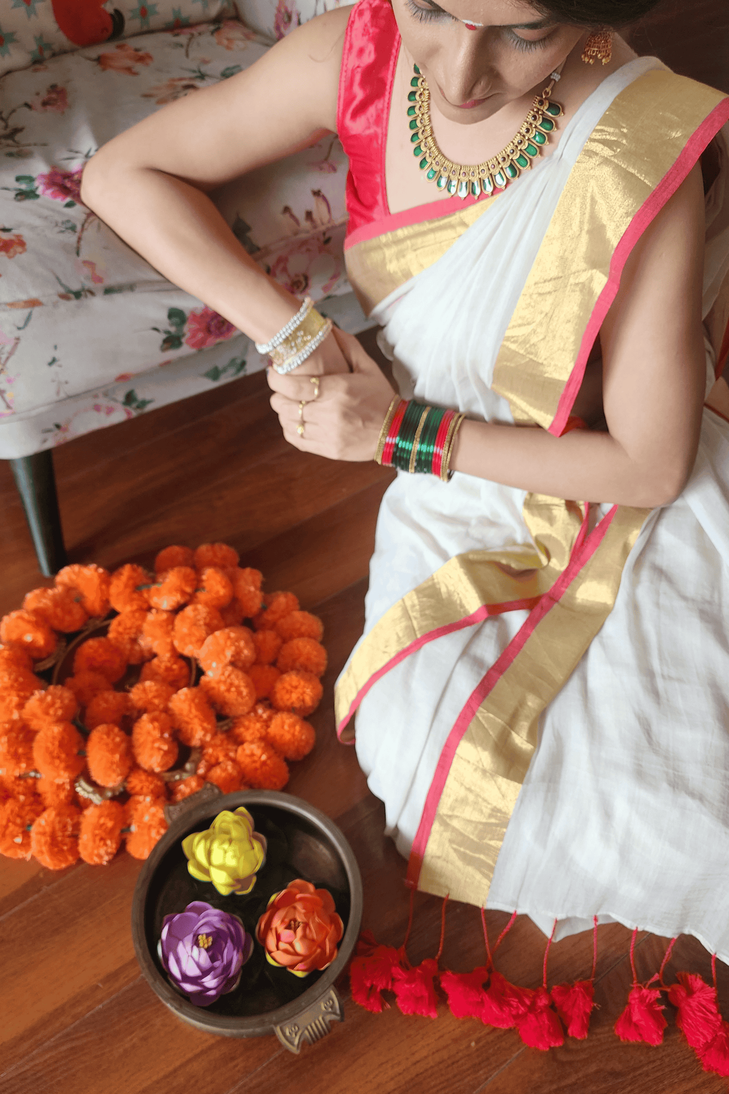 K E S H A V I || Mull Cotton Saree