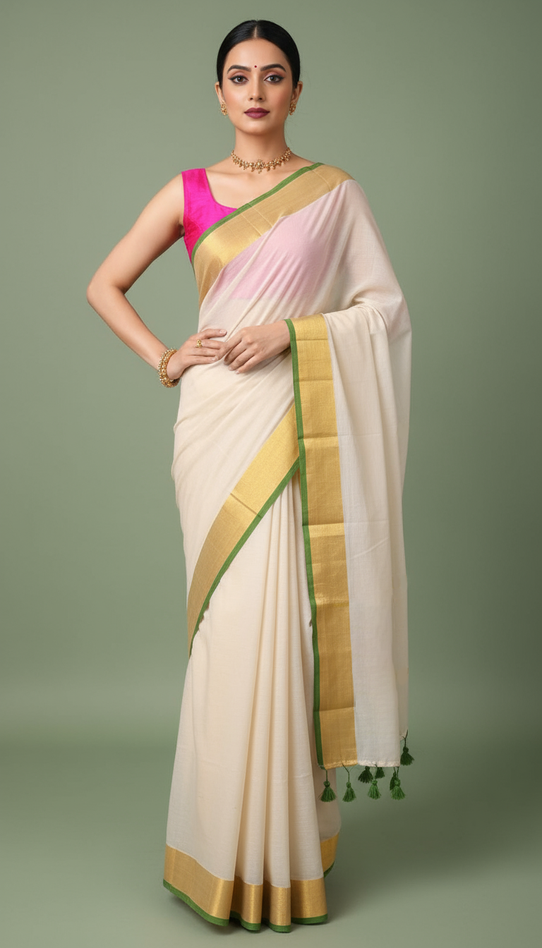 H A R S H A L I || MULL COTTON SAREE