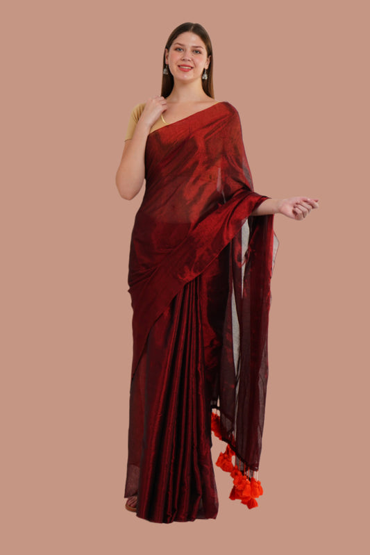 S U H A N I || Handloom Raga Tissue Saree