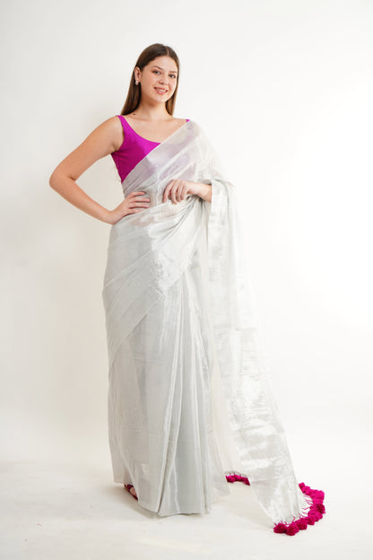 V A N I || Handloom Raga Tissue Saree