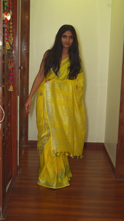 S H R U T I K A || Semi Tusar Saree