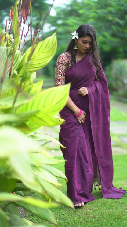 H E E R A || Khadi Cotton Saree