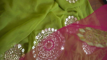 A A D Y A || Pure Chiffon Saree