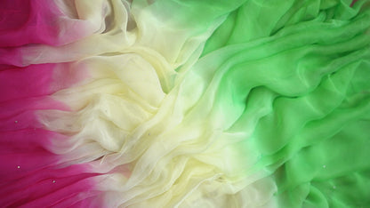 A A R Y A || Pure Chiffon Saree