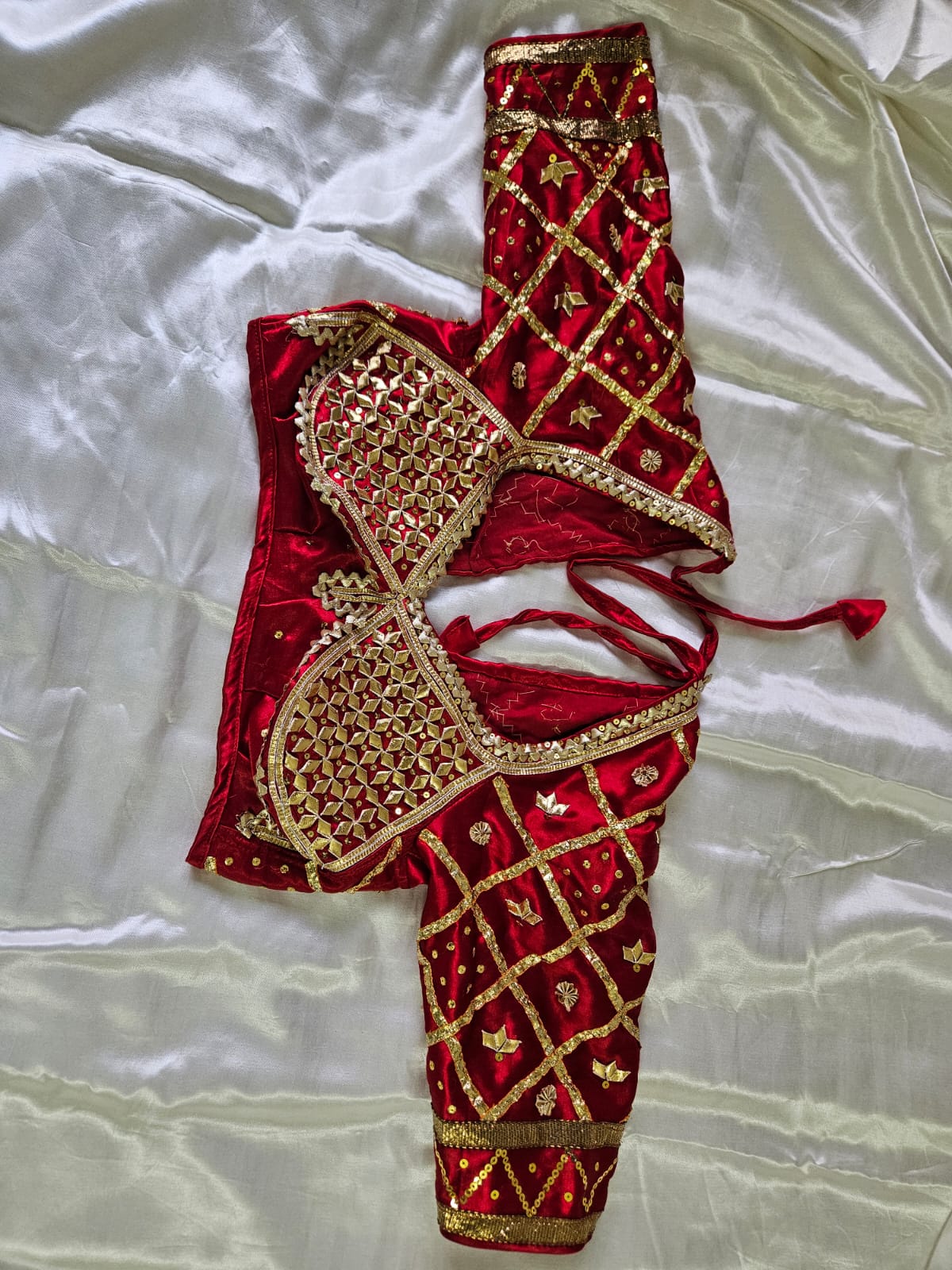 Matasya Magenta  Aangi Blouse in Real Lampi || Meena
