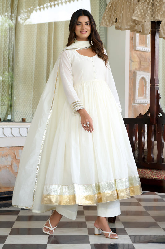 Afroz  || Floral Anarkali Set