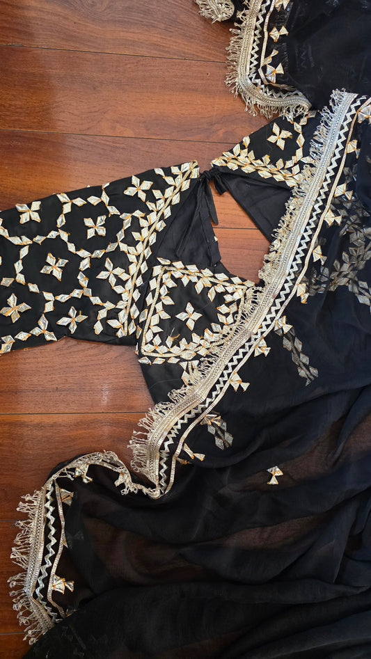 Black Aangi Blouse