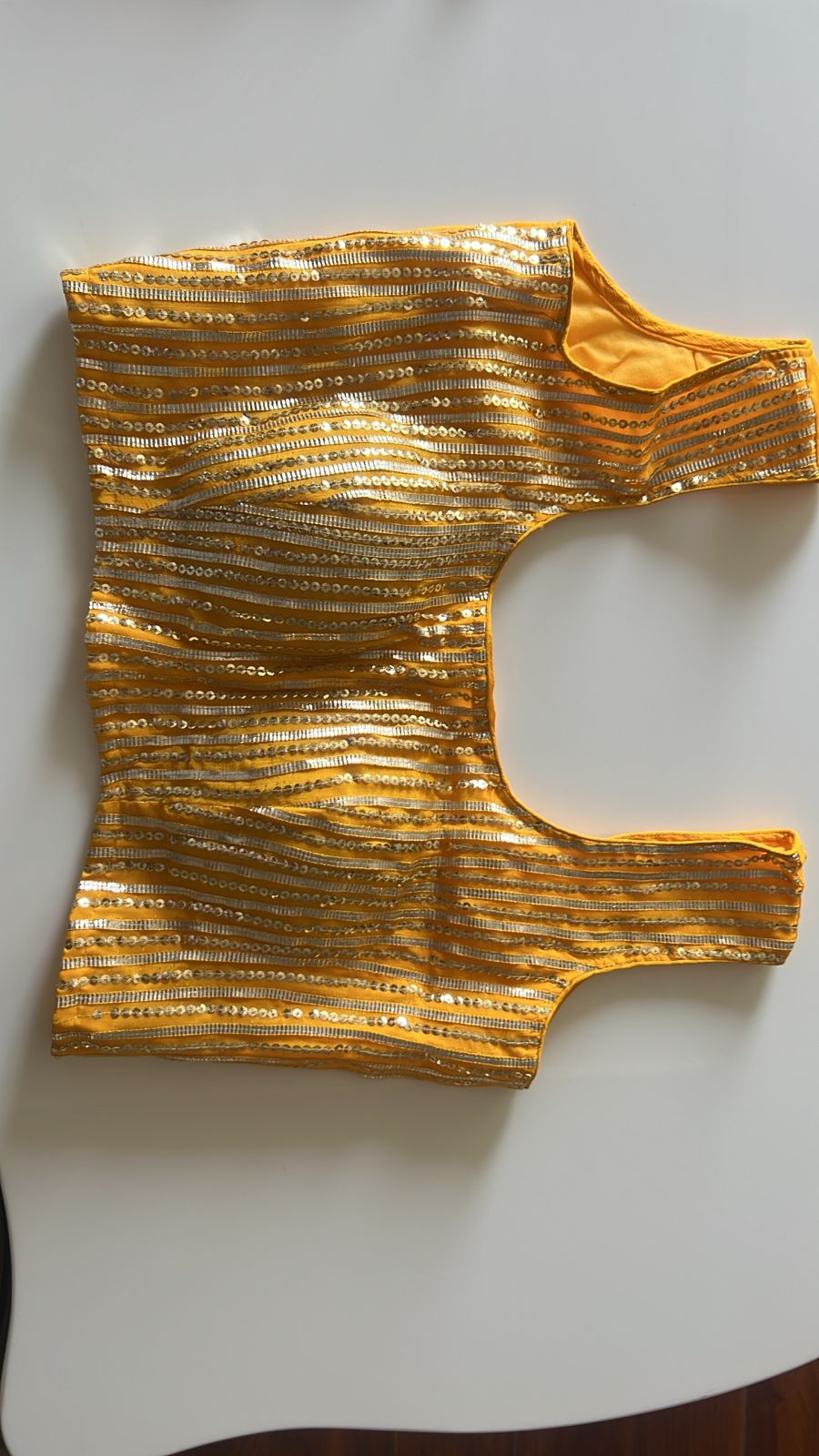 Sakhi - Sequence Work Yellow Blouse